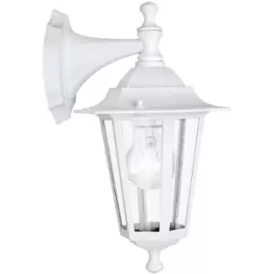Eglo Laterna 5 - 1 Light Outdoor Wall Lantern White IP44, E27