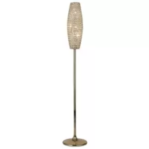 Design lamp Kos French gold 4 bulbs 160cm