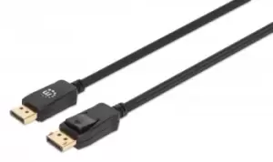 Manhattan DisplayPort 1.4 Cable, 8K@60hz, 1m, Braided Cable, Male...