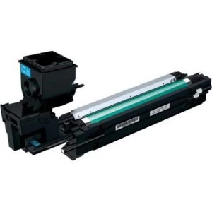 Konica Minolta A0WG0HH Cyan Laser Toner Ink Cartridge