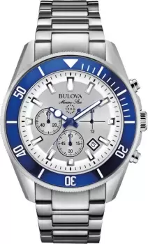 Bulova Watch Marine Star - Silver