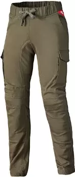 Held Jump Motorcycle Textile Pants, green-brown, Size XL, green-brown, Size XL