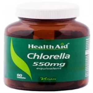 HealthAid Chlorella 550mg Equivalent 60 tablet