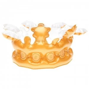 Golddigga Inflatable Gold Crown Ladies - Gold