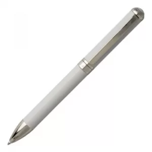 Hugo Boss Base Metal Verse Shell Grey Ballpoint Pen