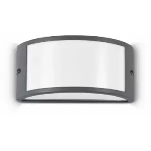 01-ideal Lux - Anthracite REX-1 wall light 1 bulb