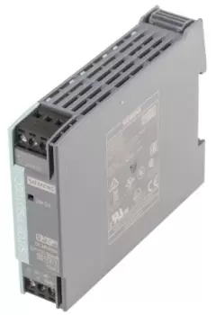 Siemens SITOP PSU100C Switch Mode DIN Rail Power Supply 85 264V ac Input, 24V dc Output, 600mA 14W