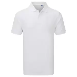 Premier Unisex Adult HeiQ Viroblock Polo Shirt (4XL) (White)