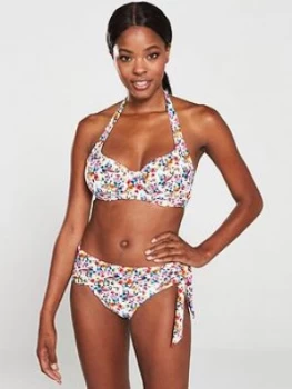 Pour Moi Heatwave Underwired Bikini Top - Multi, Size 32Gg, Women