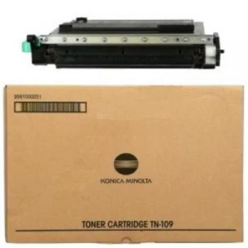 Konica Minolta TN109 Black Laser Toner Ink Cartridge