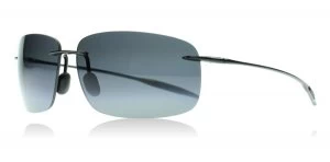 Maui Jim Breakwall Sunglasses Gloss Black MJ422 Polariserade 63mm