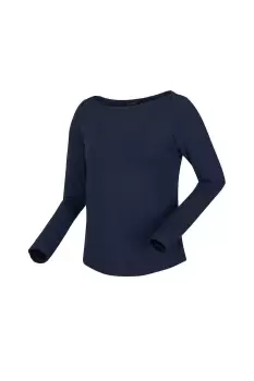 Jersey-Fabric 'Lakeisha' Long Sleeve T-Shirt