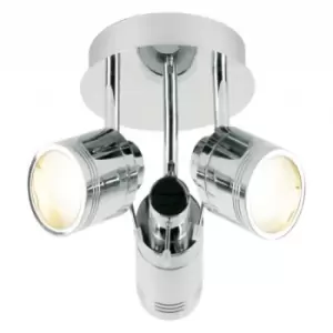 Forum Lighting 35W Spa Scorpius 3 Light Bar Spotlight Chrome - SPA-27405-CHR