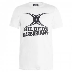 Gilbert Barbarians T Shirt Mens - White