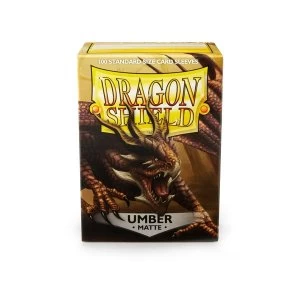Dragon Shield Umber Matte Card Sleeves - 100 Sleeves