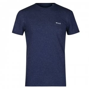 Jack Wills Ayleford Pocket T-Shirt - Navy