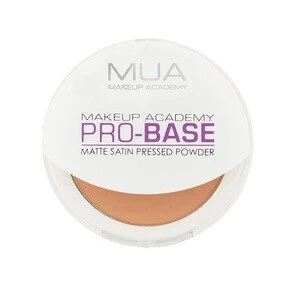 MUA Pro Base Matte Satin Pressed Powder - Honey Brown