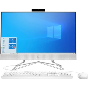 HP All-in-One PC 24-df0000i 23.8" - 256GB SSD - White