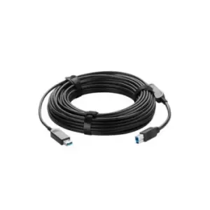 0 8m USB 3.0 Active Optical Cable Type B to Type A - Plenum Rated