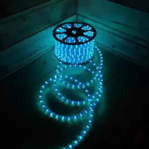 5m Blue 180 LED Christmas Disco DJ Rope Light Static Fuction Indoor Outdoor No Reel