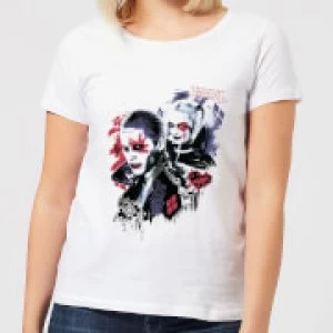 DC Comics Suicide Squad Harleys Puddin Womens T-Shirt - White - XL