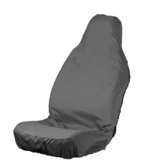 Car Seat Cover - Front Single - Grey TOWN & COUNTRY 3DFGRY