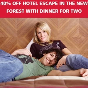 Red Letter Days 40 percent off Hotel Escape in the New Forest with Dinner for Two
