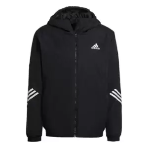 adidas Back to Sport Hooded Jacket Mens - Black