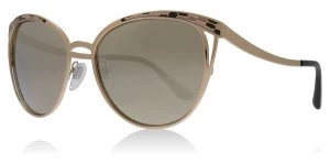 Bvlgari BV6083 Sunglasses Pink Gold 20145A 56mm