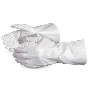 Superior Glove Ground Hog Electro Static Spray Painting Gloves M White