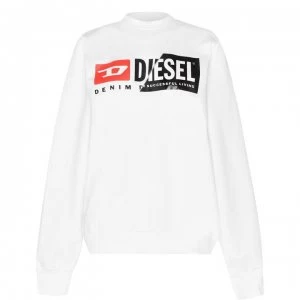 Diesel Logo Sweatshirt - 100 White