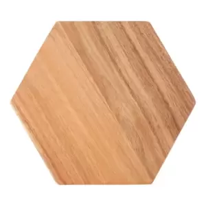 Hexagonal Chopping Board with White Edge