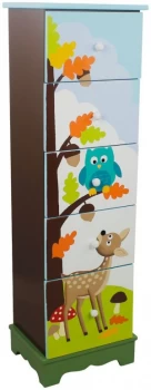 Fantasy Fields Kids Enchanted Woodland 5 Drawer Chest