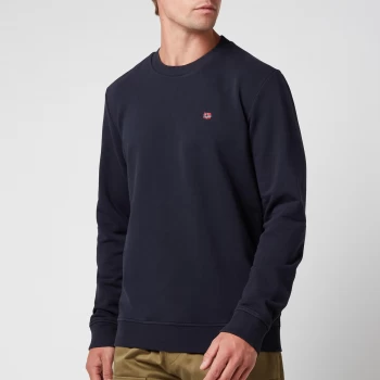 Napapijri Mens Balis Crewneck Sweatshirt - Blu Marine - XL