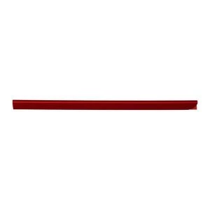 Durable A4 6mm Spine Bars Red for 60 Sheets Pack of 50