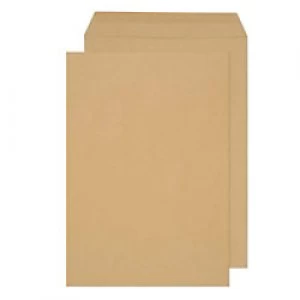 Purely Retail Packs Envelopes C4 Gummed 324 x 229mm Plain 90 gsm Manilla Pack of 250