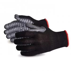 Superior Glove Vibrastop Vibration Dampening Glove Grey M Ref