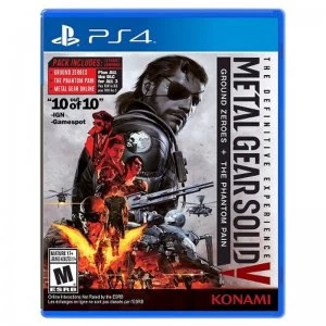 Metal Gear Solid 5 The Definitve Experience PS4 Game