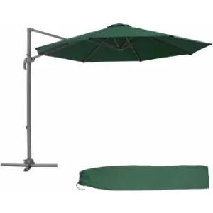 Parasol Daria with protective cover - garden parasol, overhanging parasol, banana parasol