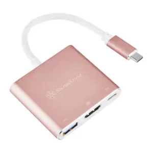 Silverstone EP08P USB3.1 Type-C to USB Type-A USB Type-C PD with 4K c