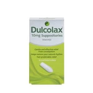 Dulcolax 10mg Adult Suppositories - 12 Suppositories