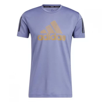adidas AEROREADY Warrior T-Shirt Mens - Orbit Violet