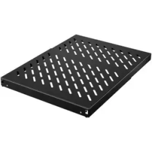 Rittal 5501.675 19" Server rack cabinet shelf 1 U Retractable Suitable for (cabinet depths): 600 mm Black