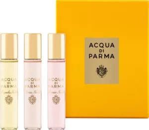 Acqua di Parma Le Nobili Discovery Gift Set 12ml Rosa Nobile Eau de Parfum + 12ml Magnolia Nobile Eau de Parfum + 12ml Peonia Nobile EDP