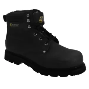 Grafters Mens Gladiator Safety Boots (5 UK) (Black)