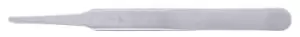 Weller Erem 120 mm, Stainless Steel, Straight; Flat; Rounded, Tweezers