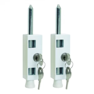 Sterling Multi Purpose Wood and Plastic Door Bolt Twin Pack