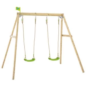 TP Toys Wooden Double Swing Set