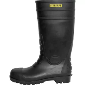 Safety Wellington Boot CLASS-S5 Black Size-10
