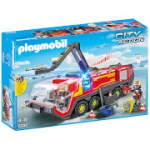 Playmobil City Action Airport Fire Engine with Lights and Sound (5337)